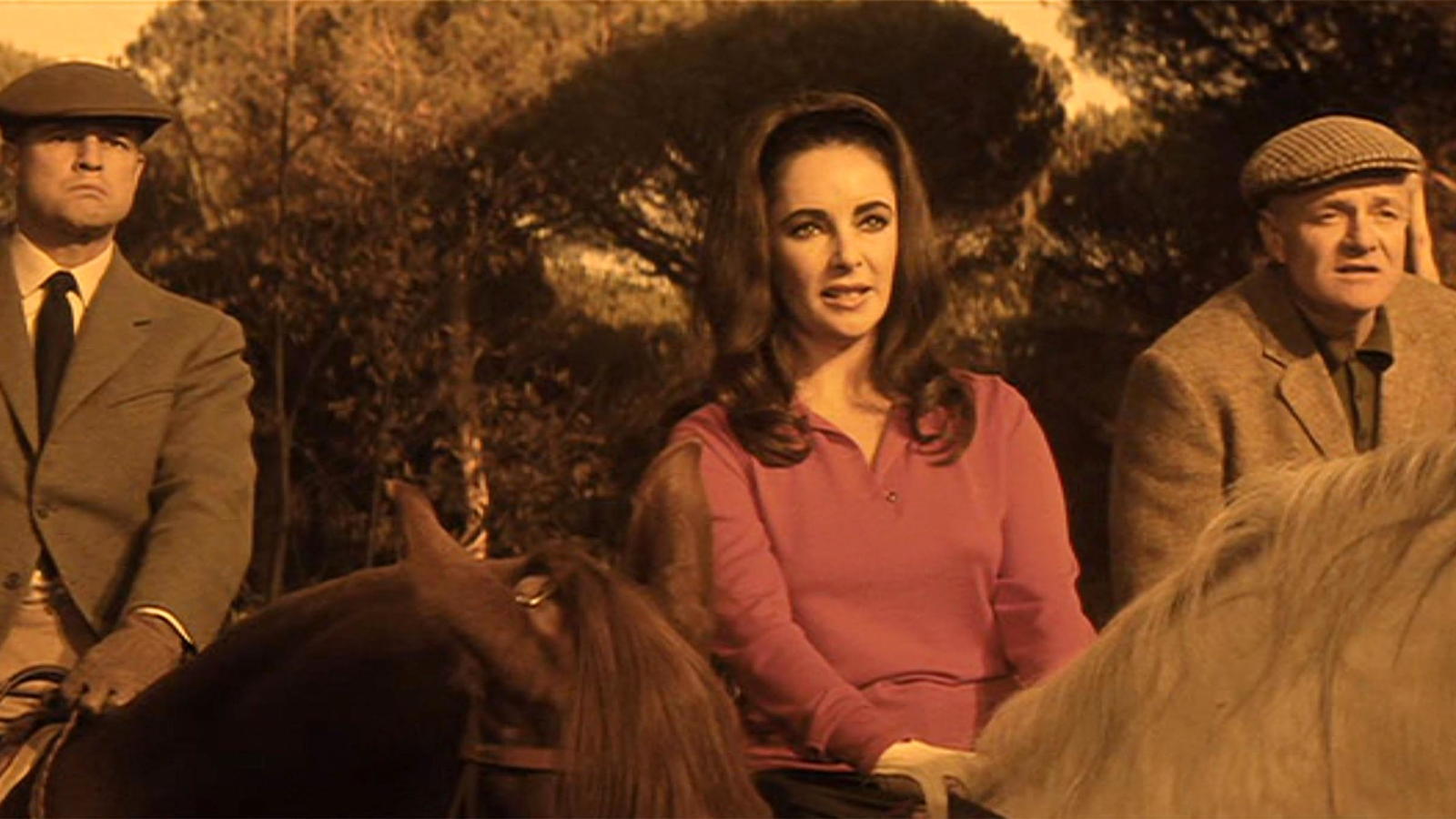 film reflets dans un oeil d or